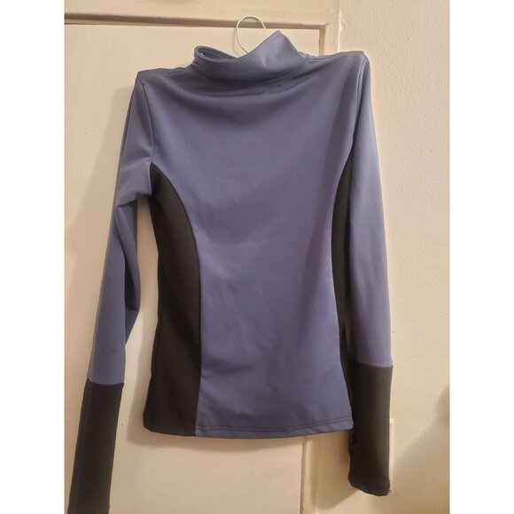 BODY INSTINCTS Womens Dark Gray & Black Long-Sleeve Activewear Jacket Size M - Picture 2 of 3